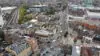 Enfield Town Centre Aerial Drone View From Above