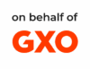 Gxo Rgb Logo On Behalf Of Lockup